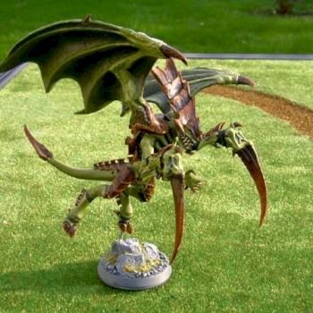 Winged Hive Tyrant by lynity