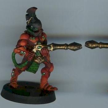 Eldar Fire dragon by roguewillot63