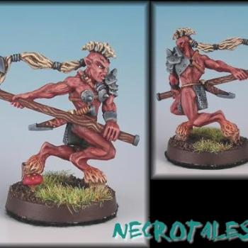 Chainmail Tiefling Captain by EArkham