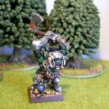 Badruk Eadsplitta Games Day Black Orc Warlord by Valheru