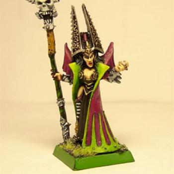 dark elf sorceress by sirus80