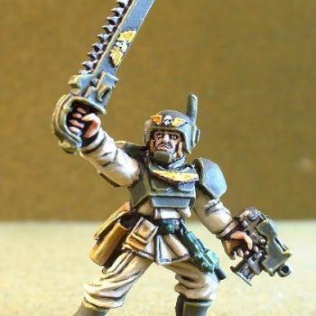Guard officer by den