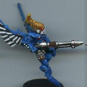 Eldar swooping hawk by roguewillot63