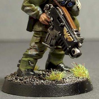 Imperial Guard Veteran Sergeant by hagennz
