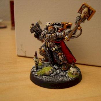 space wolves wolf priest by wolfen lord
