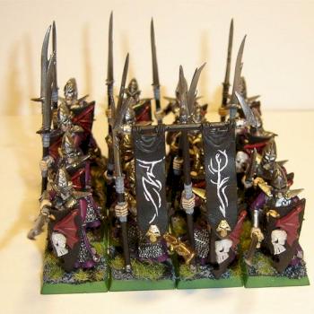 Dark elf spearmen by sirus80