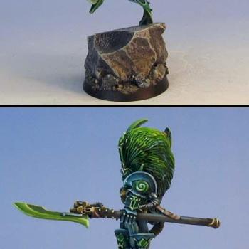 Warhammer 40k Jain Zar by Wappellious