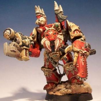 Red Chaos Terminator by UnAutreLapin