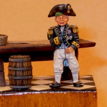 25mm Lord Nelson-Steve Barber Miniature by hmslouie