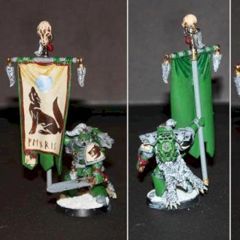 Wolf Guard Standardbearer by Son of the Dragon