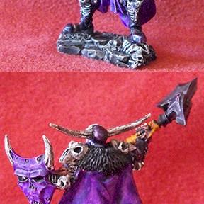 Evil Warrior in Bone Armor by Blackthorn Rictus