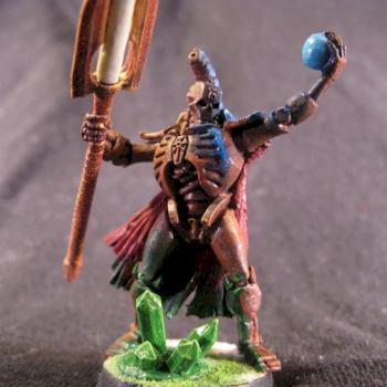 Necron Lord by Maddocdesigns