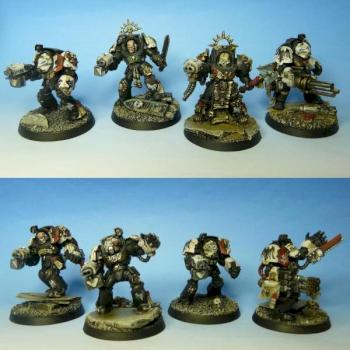 Raven guard terminator squad by RAFF