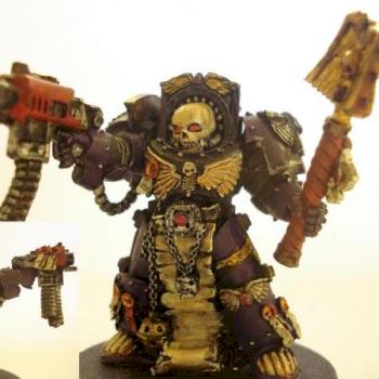 Space Marine Chaplain in Terminator Armor by Warhams