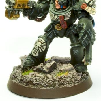 Black Templar Terminator - Space Marines by coteaz82