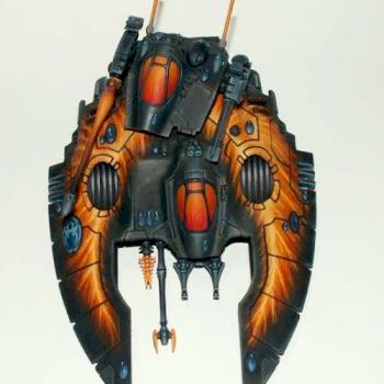 Eldar Falcon (Fire Dragons transport) by ZHaDum