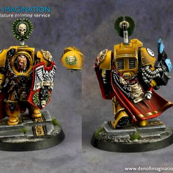Lysander of Imperial Fists by DEN of IMAGINATION