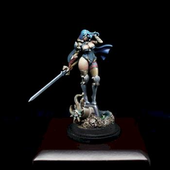 Pinup Sci-fi Twilight Knight by KSlee