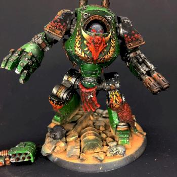 SALAMANDERS LEGION CONTEMPTOR DREADNOUGHT by jio1901