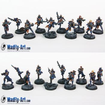 Iron Empire Reapers Troops by MadFlyArtStudio