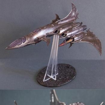 Dark Eldar Voidraven Bomber by filipple