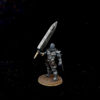 Goliath Warrior based off of Guts from Berserk by PraiseworthyStudios