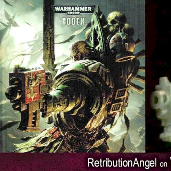 DARK ANGELS codex cover ART based Chapter Master 40k by Retribution Angel