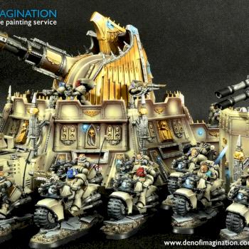 101st Space Marine Army Tribute by DEN of IMAGINATION