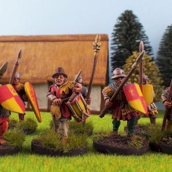 28mm BTD Lion/Dragon Rampant Retiune (s) Knights to Follow. by avalonindustries2040