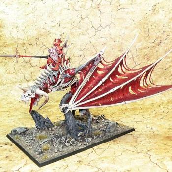VAMPIRE LORD ON ZOMBIE DRAGON by mediatrade