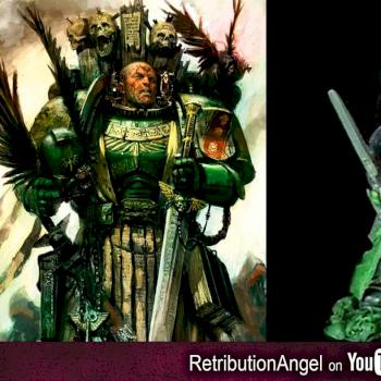 DARK ANGELS  Azrael Chapter Master 40k by Retribution Angel
