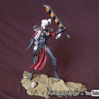 Sister of Battle  Adeptus Sororitas Warhammer 40k by Retribution Angel