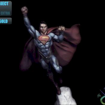 Tabletop Commission Superman by BerenMiniaturasStudio