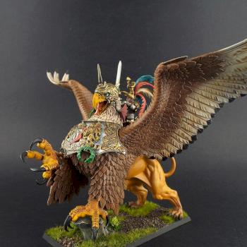 Empire Hero on Imperial Griffin/Karl Franz On DeathClaw by avalonindustries2040