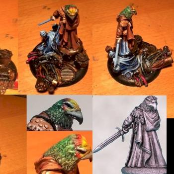Star Wars Avian-type Jedi Knight (converted Fantasy Hawkman) repost by Byteknight