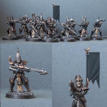 Dark Eldar Kabalite Warriors by filipple