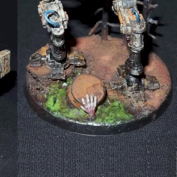 Vostroyan Armoured Sentinel by pakita