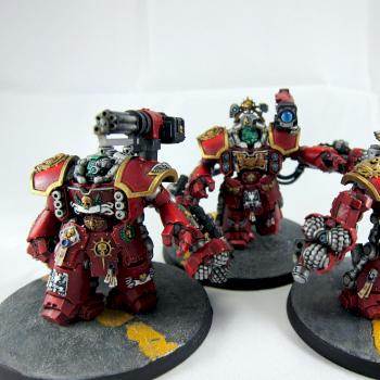Blood Angels Centurions by BlueDorian