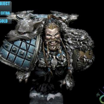 Thorum Space Wolf by BerenMiniaturasStudio