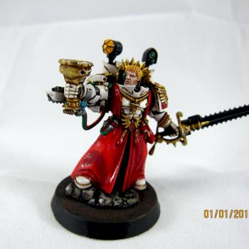 Blood Angels Sanguinary Priest by BlueDorian