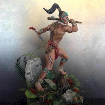 Mayan Warrior by Henry.net