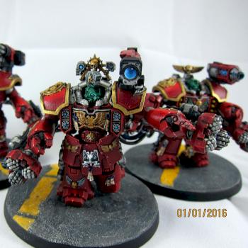 Blood Angels Centurions by BlueDorian