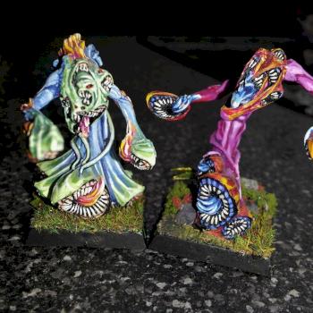 flamers of tzeentch by arykah