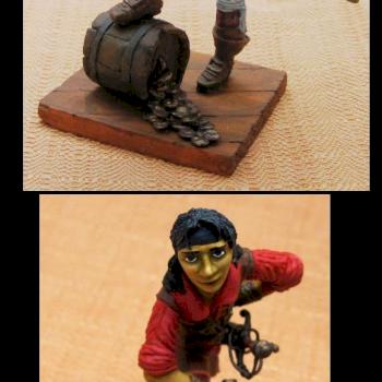 Pirate/adventurer (painted) by Miriel of Chaos