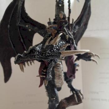 Elspeth von Draken on Carmine dragon by Tweety