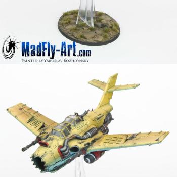 Ork Blitza-Bommer by MadFlyArtStudio