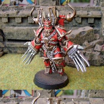 Chaoslord of Khorne by KR34TOR