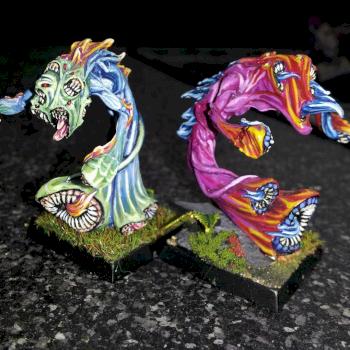 flamers of tzeentch by arykah