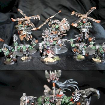 Warhammer 40K Ork Force by Kilvo666