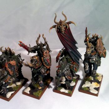 Nurgle Chaos Knights by brainless